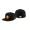Men's Texas Rangers Carved Pumpkins Black Halloween Collection 59FIFTY Fitted Hat