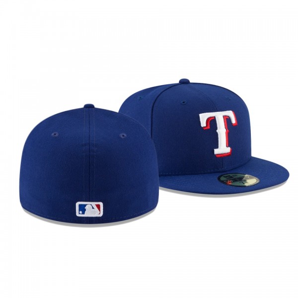 Texas Rangers 2021 MLB All-Star Game Royal Workout Sidepatch 59FIFTY Hat