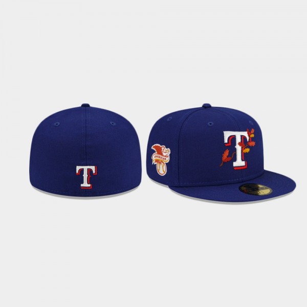 Texas Rangers Leafy Front Royal 59FIFTY Fitted Hat