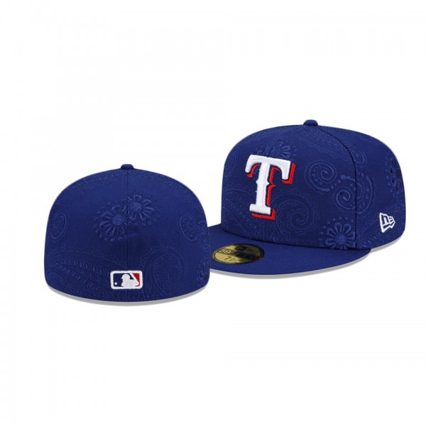 Men's Rangers Swirl Royal 59FIFTY Fitted Hat