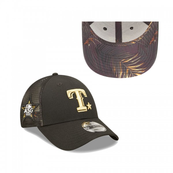 Texas Rangers Black 2022 MLB All-Star Game 9FORTY Snapback Adjustable Hat