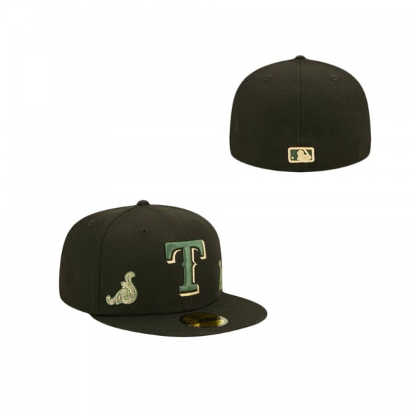 Texas Rangers Cashed Check 59FIFTY Fitted Hat