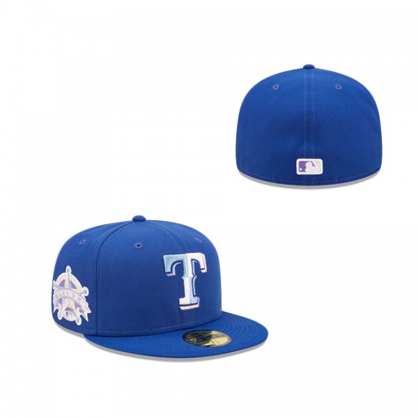 Texas Rangers Nightbreak 59FIFTY Fitted Hat