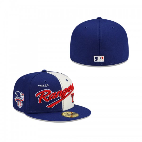 Texas Rangers Split Front Cap