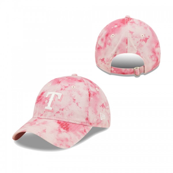 Women's Texas Rangers Pink 2022 Mother's Day 9TWENTY Adjustable Hat