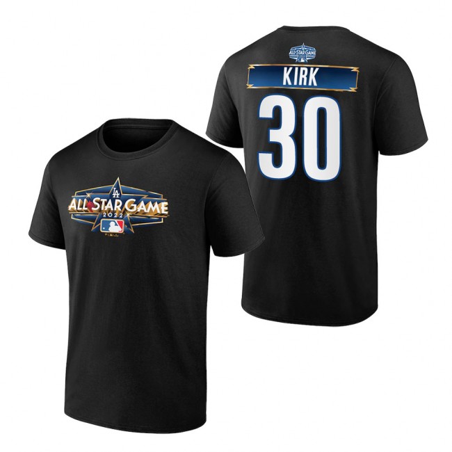 Alejandro Kirk Blue Jays 2022 MLB All-Star Game Black T-Shirt