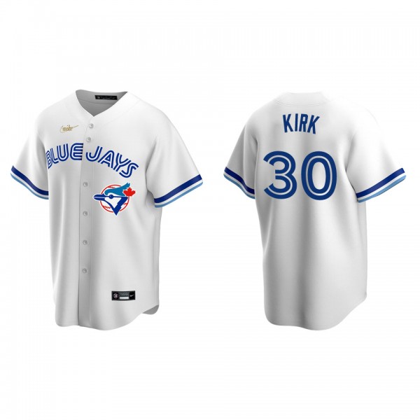 Alejandro Kirk Toronto Blue Jays White Home Cooperstown Collection Jersey