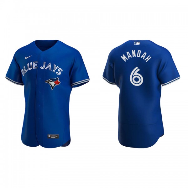 Alek Manoah Toronto Blue Jays Royal Alternate Authentic Jersey