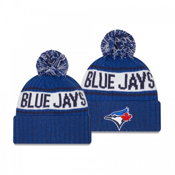 Toronto Blue Jays Marl Royal Cuffed Knit Hat