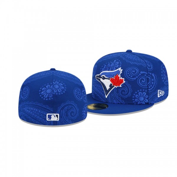 Toronto Blue Jays Swirl Royal 59FIFTY Fitted Hat