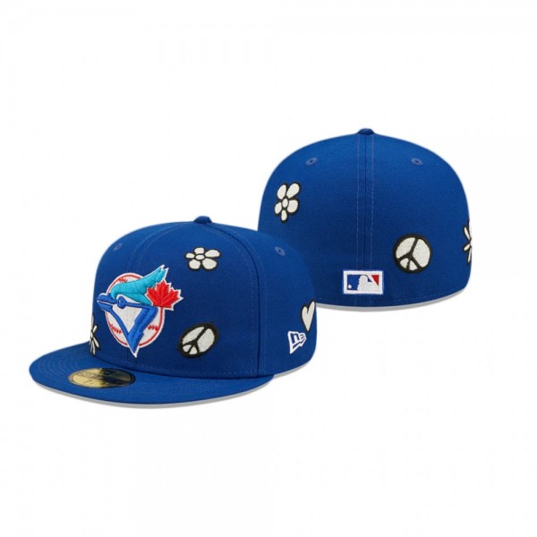 Toronto Blue Jays Royal UV Activated Sunlight Pop 59FIFTY Fitted Hat