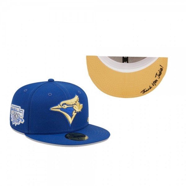 Toronto Blue Jays Royal Thank You Jackie 2.0 59FIFTY Fitted Hat