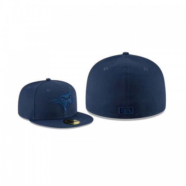 Men's Toronto Blue Jays Oceanside Tonal Navy 59FIFTY Fitted Hat