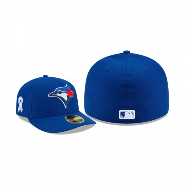 Men's Toronto Blue Jays 2021 Father's Day Royal On-Field Low Profile 59FIFTY Fitted Hat