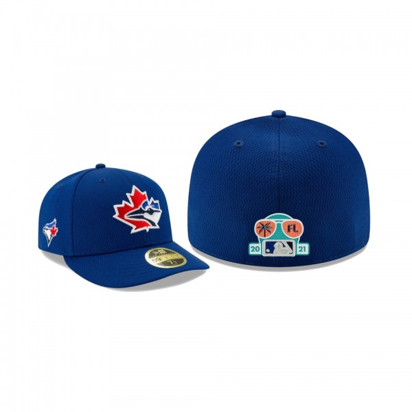 Men's Toronto Blue Jays 2021 Spring Training Royal Low Profile 59FIFTY Fitted Hat