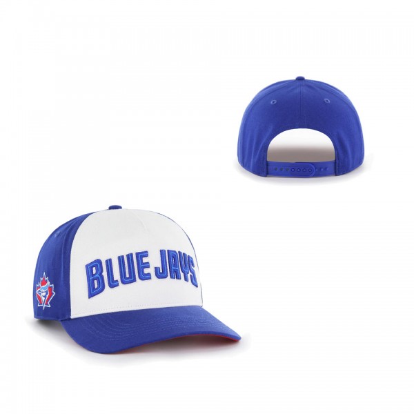 Toronto Blue Jays '47 Cooperstown Collection Retro Contra Hitch Snapback Hat Royal White