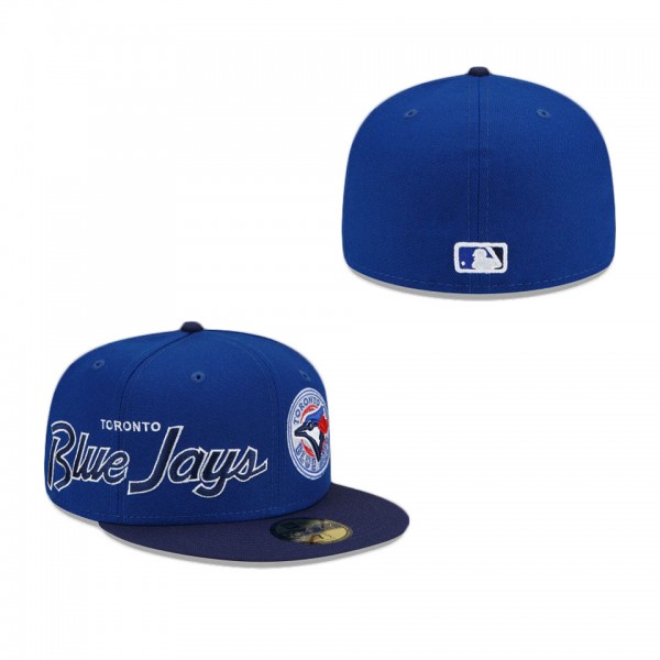 Toronto Blue Jays Double Logo 59FIFTY Fitted Hat