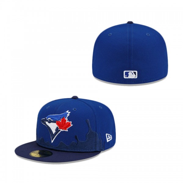 Toronto Blue Jays Drip Front 59FIFTY Fitted Hat