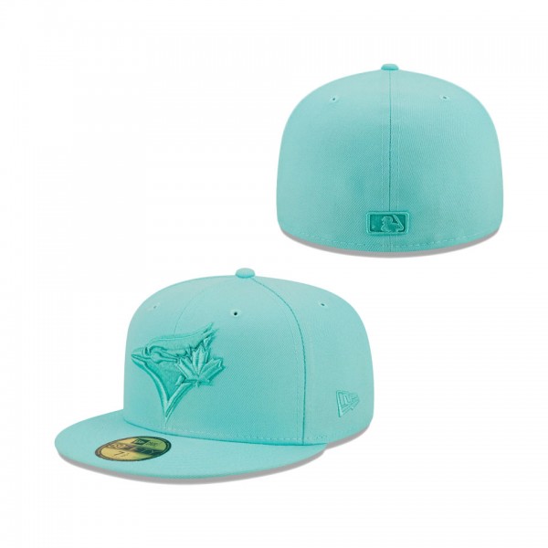 Toronto Blue Jays New Era Icon Color Pack 59FIFTY Fitted Hat Turquoise