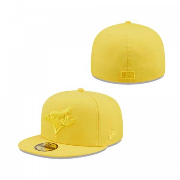 Toronto Blue Jays New Era Icon Color Pack 59FIFTY Fitted Hat Yellow