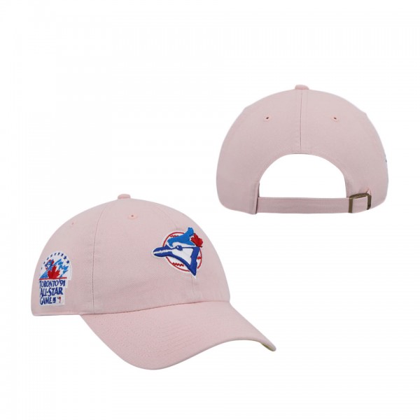 Men's Toronto Blue Jays '47 Pink 1991 MLB All Star Game Double Under Clean Up Adjustable Hat
