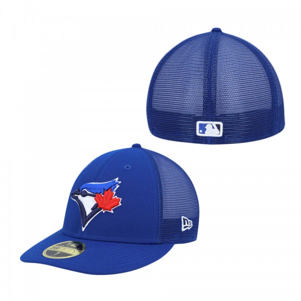Toronto Blue Jays Royal Authentic Collection Mesh Back Low Profile 59FIFTY Fitted Hat