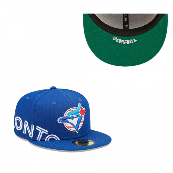 Toronto Blue Jays Royal Sidesplit 59FIFTY Fitted Hat