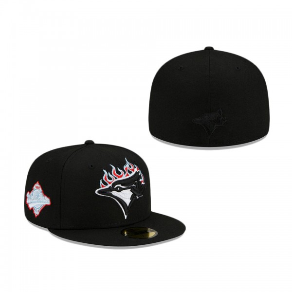 Toronto Blue Jays Team Fire Fitted Cap