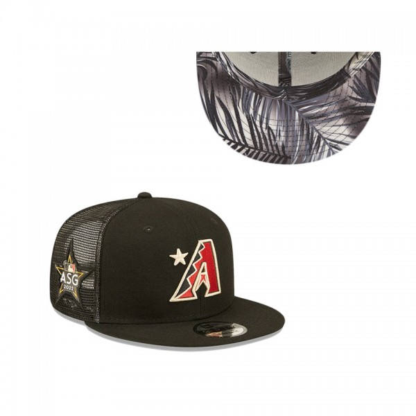 Arizona Diamondbacks Black 2022 MLB All-Star Game Workout 9FIFTY Snapback Adjustable Hat