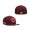 Arizona Diamondbacks New Era Color Fam Lava Red Undervisor 59FIFTY Fitted Hat Maroon