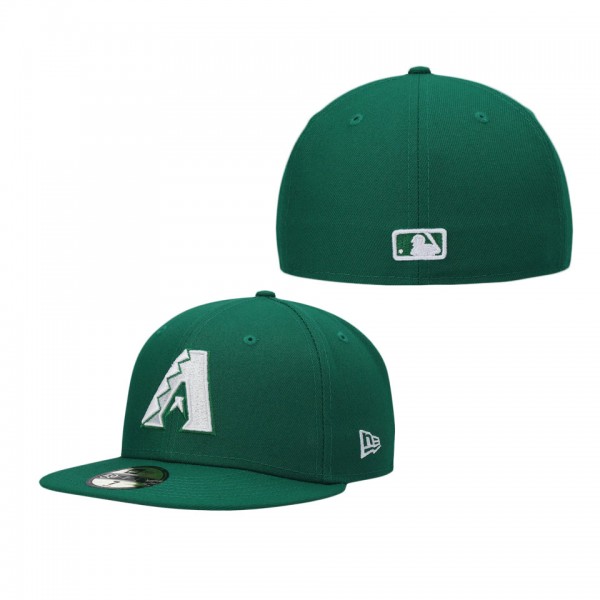 Men's Arizona Diamondbacks Kelly Green Logo 59FIFTY Fitted Hat