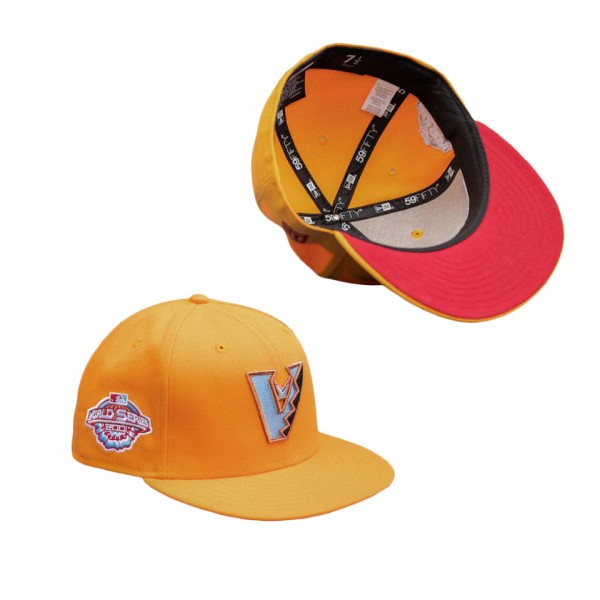 Arizona Diamondbacks Orange 2001 World Series Fitted Hat