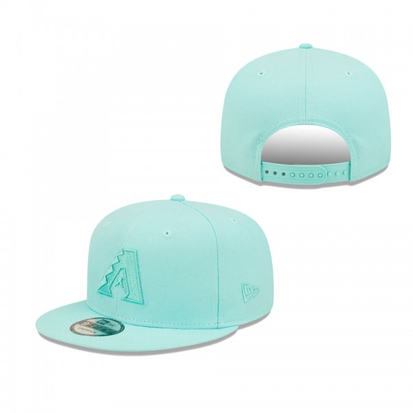 Men's Arizona Diamondbacks New Era Turquoise Spring Color Pack 9FIFTY Snapback Hat