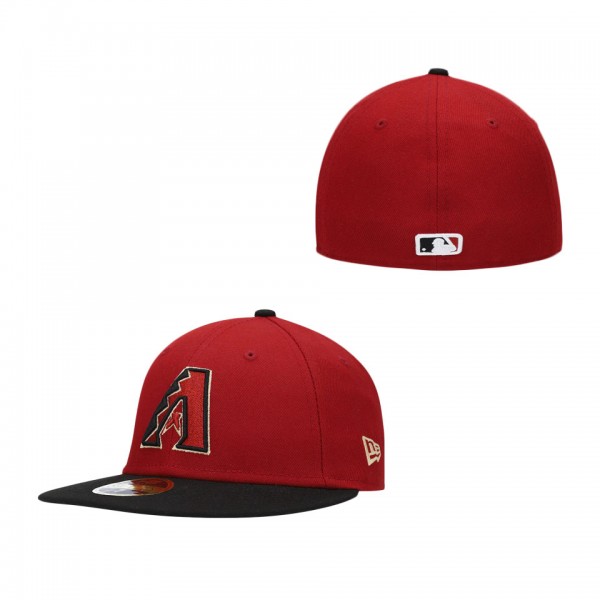 Arizona Diamondbacks Authentic Collection On-Field Alternate Low Profile 59FIFTY Fitted Hat Red