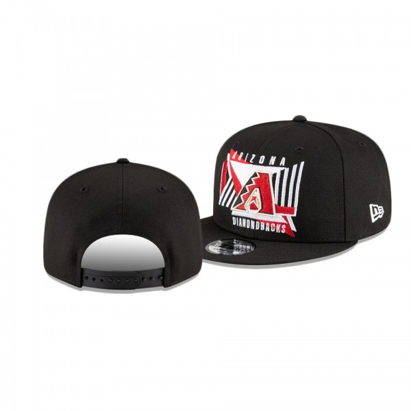 Arizona Diamondbacks Shapes Black 9FIFTY Snapback Hat