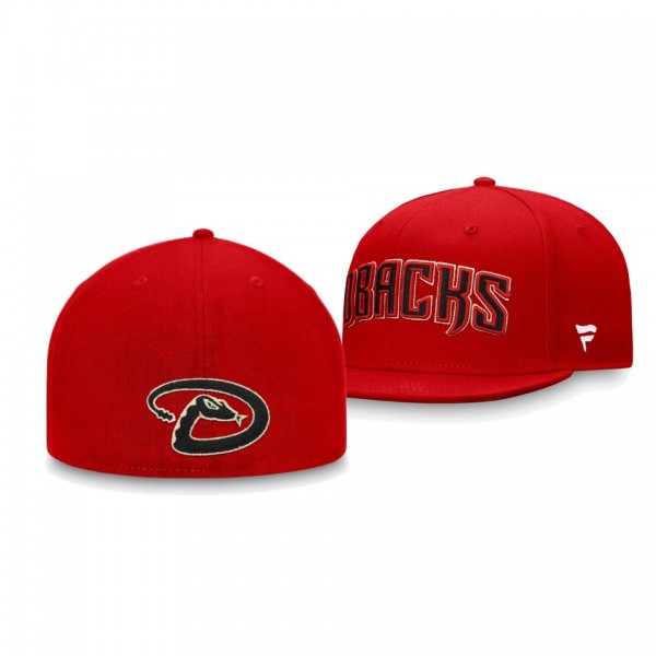 Arizona Diamondbacks Team Core Cardinal Fitted Hat