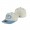 Arizona Diamondbacks White Chrome Sky Low Profile Fitted Hat