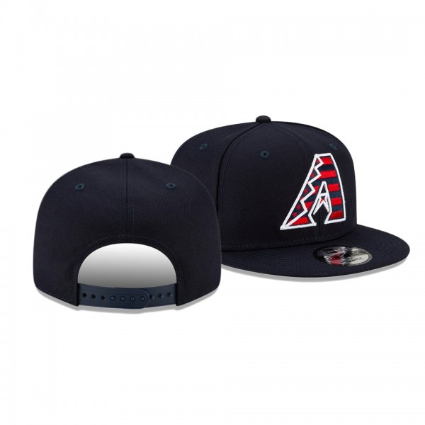 Men's Diamondbacks 2021 Independence Day Navy 9FIFTY 4th Of July Hat