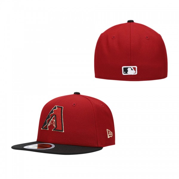 Arizona Diamondbacks Youth Authentic Collection On-Field Alternate Logo 59FIFTY Fitted Hat Black