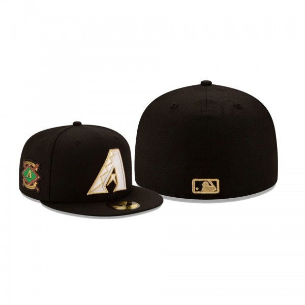 Men's Arizona Diamondbacks AKA Patch Black 59FIFTY Fitted Hat