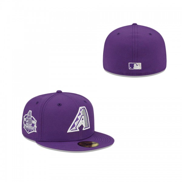 Purple Refresh Arizona Diamondbacks 59FIFTY Fitted Hat