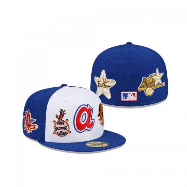 Wish X Braves Light Royal Fitted Cap