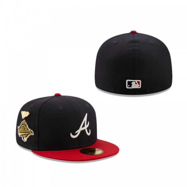 Atlanta Braves 1995 Logo History 59FIFTY Fitted Hat