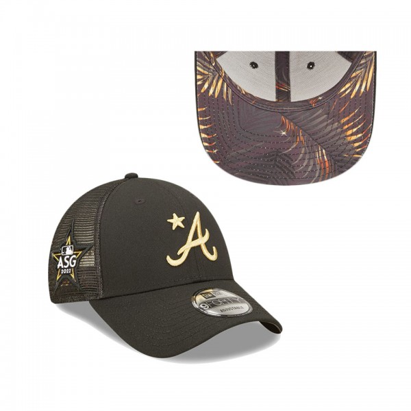 Atlanta Braves Black 2022 MLB All-Star Game 9FORTY Snapback Adjustable Hat