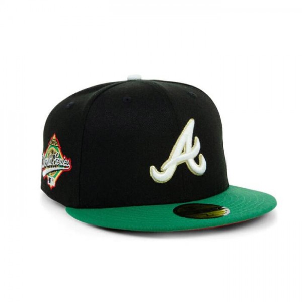 New Era X Lids Hd Atlanta Braves Casino Roulette 59FIFTY Fitted Hat