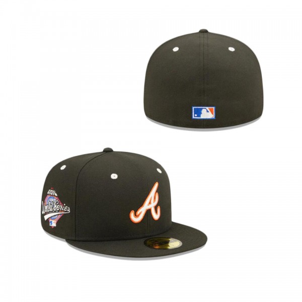 Atlanta Braves Moon Man 59FIFTY Fitted Hat