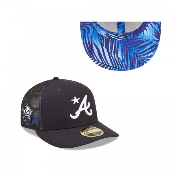 Atlanta Braves Navy 2022 MLB All-Star Game Workout Low Profile 59FIFTY Fitted Hat