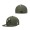 Atlanta Braves New Era Splatter 59FIFTY Fitted Hat Olive