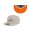 Atlanta Braves Stone Orange Fitted Hat