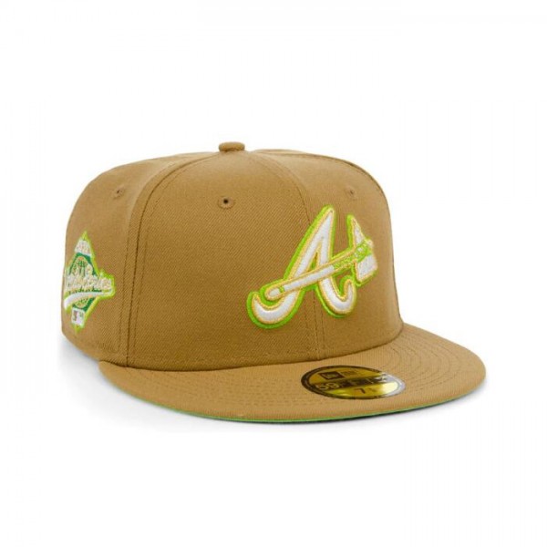 New Era X Lids Hd Atlanta Braves Toasted Pastry 59FIFTY Fitted Hat